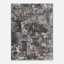 Dywan abstrakcyjny szary NOVANTA 200x290 cm