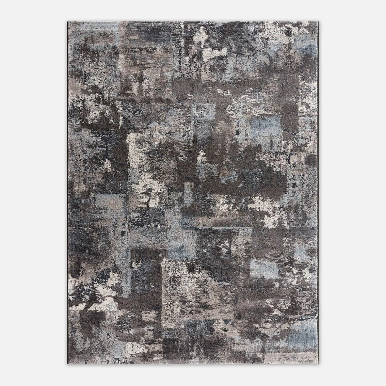 Dywan abstrakcyjny szary NOVANTA 200x290 cm