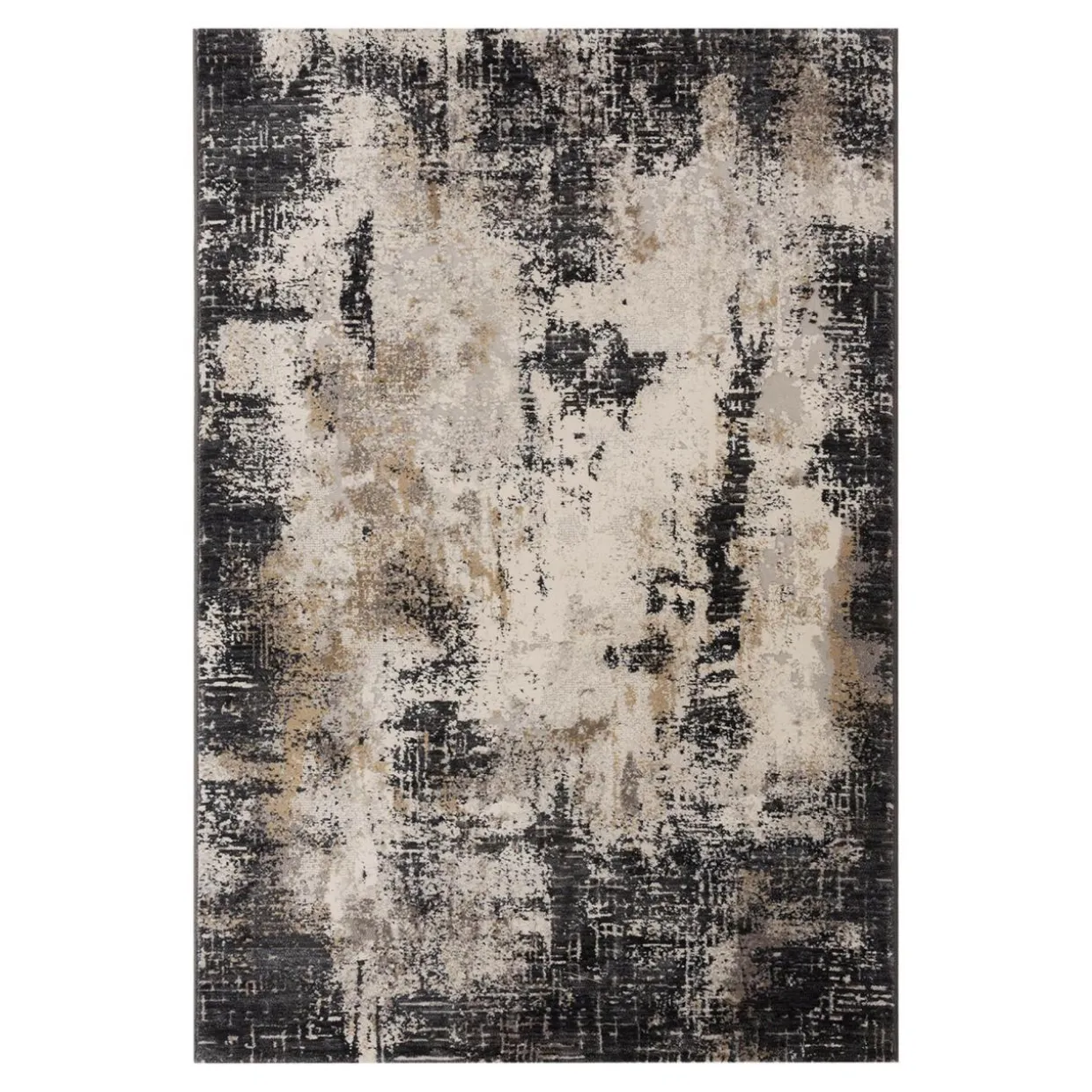 Dywan abstrakcyjny szary NOVANTA 120x170 cm