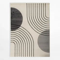 Dywan art déco kremowy MILLEY 200x290 cm