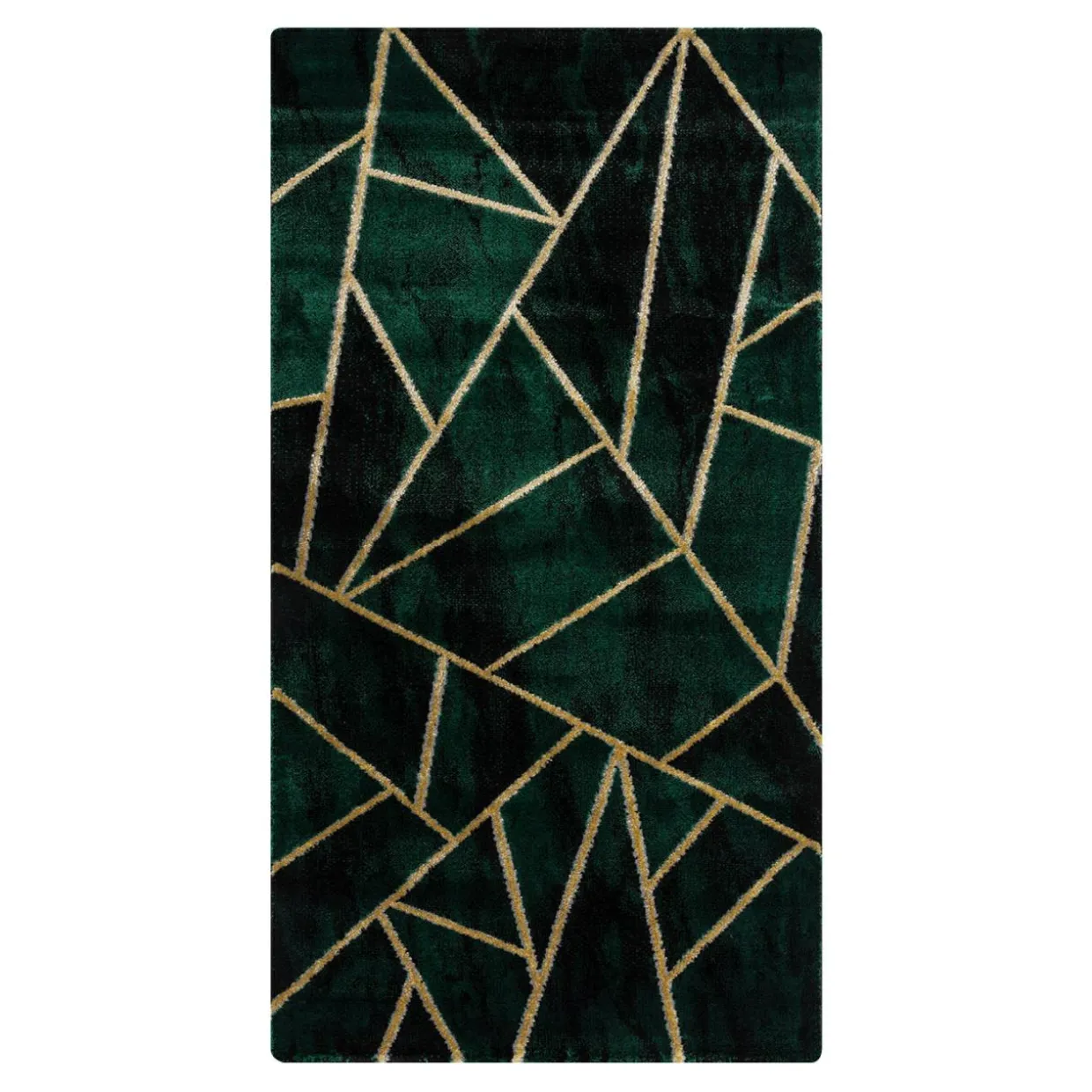 Dywan BELLAGIO TRIANGLE ZŁOTY 80x150 cm