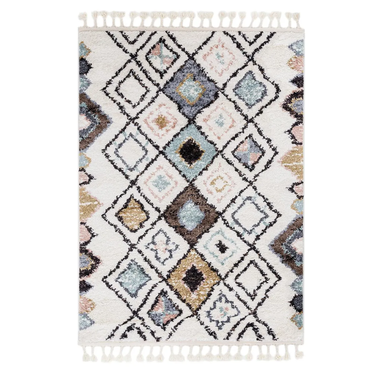 Dywan boho w romby ALASKA 120x170 cm