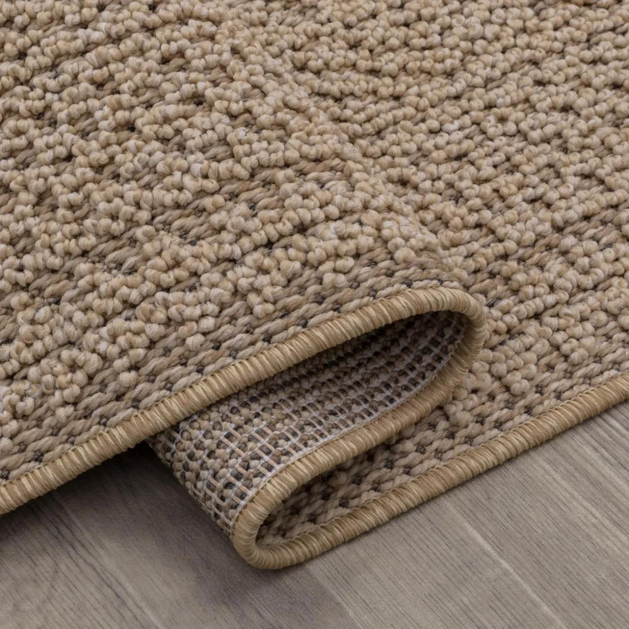 Dywan boho zewnętrzny beż BOUCLE 160x230 cm