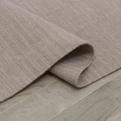 Dywan do przedpokoju boho taupe BORG 80x150 cm