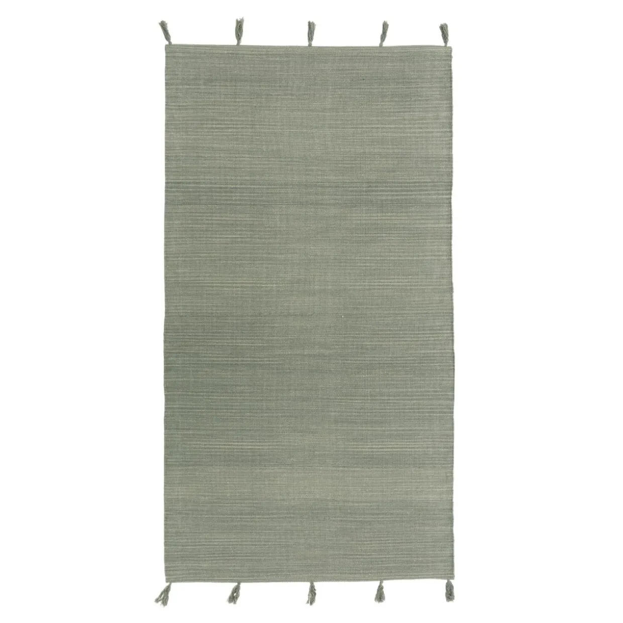 Dywan do przedpokoju boho zielony BORG 80x150 cm
