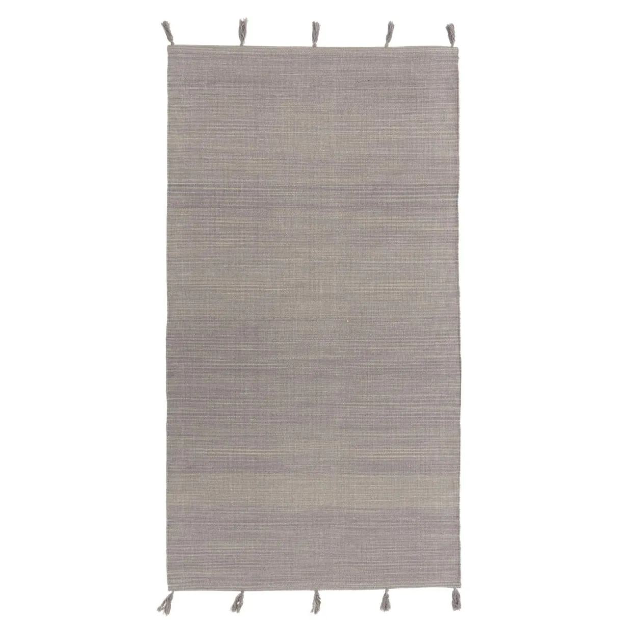 Dywan do przedpokoju boho BORG szary 80x150 cm