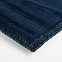 Dywan do przedpokoju granatowy PUFFY SOFT 80x150 cm