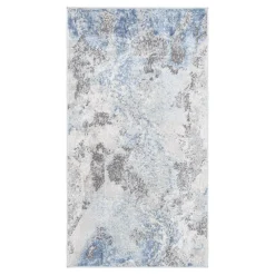 Dywan do przedpokoju niebieski MIRAGE 80x150 cm