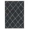 Dywan do salonu antracytowy GEOMETRY 160x230 cm