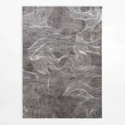 Dywan do salonu SPAZZIO, szary, 160x230 cm