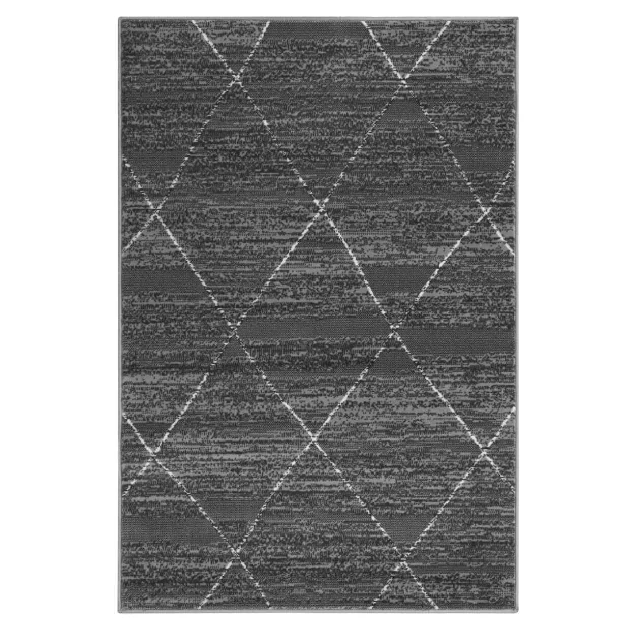Dywan do salonu szary GEOMETRY160x230 cm