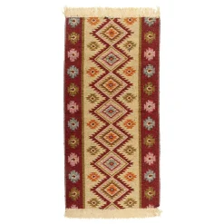 Dywan dwustronny ALBORG BORDO ROMBY 80x150 cm