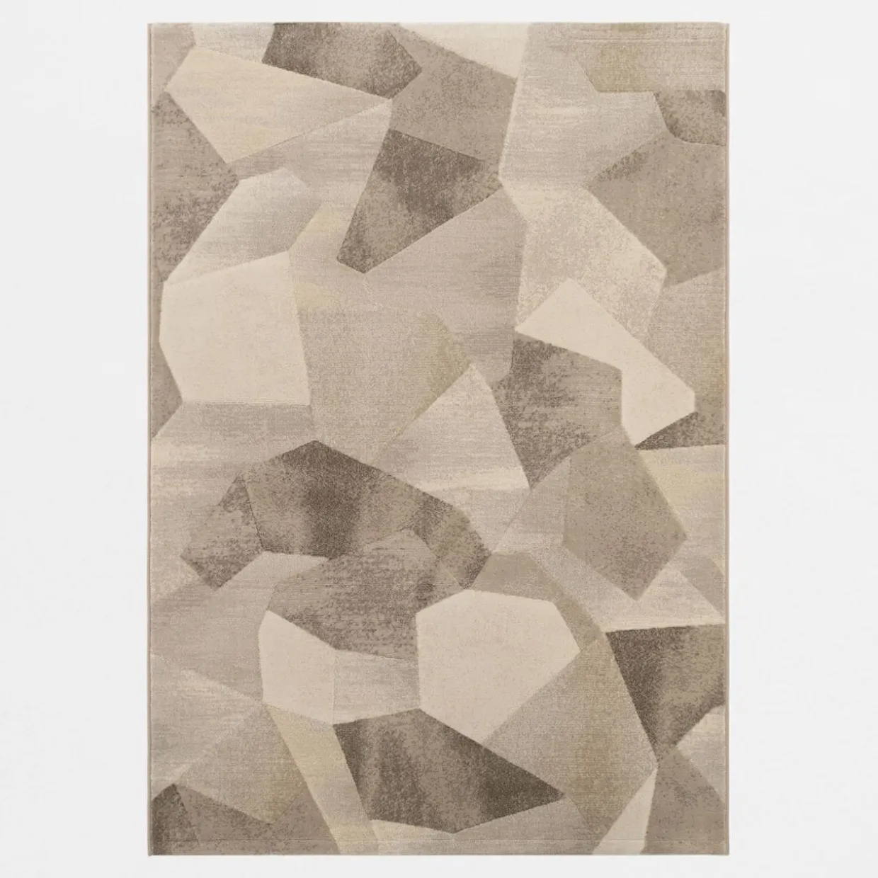 Dywan geometryczny beżowy SORRENTO 160x230 cm
