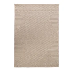 Dywan geometryczny beżowy SAHARA 200x290 cm