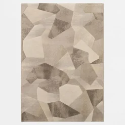 Dywan geometryczny beżowy SORRENTO 120x170 cm