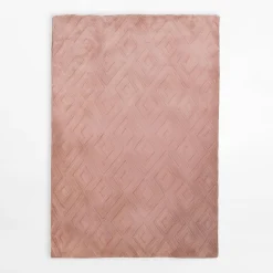 Dywan geometryczny 3D EMMA, różowy, 160x230 cm