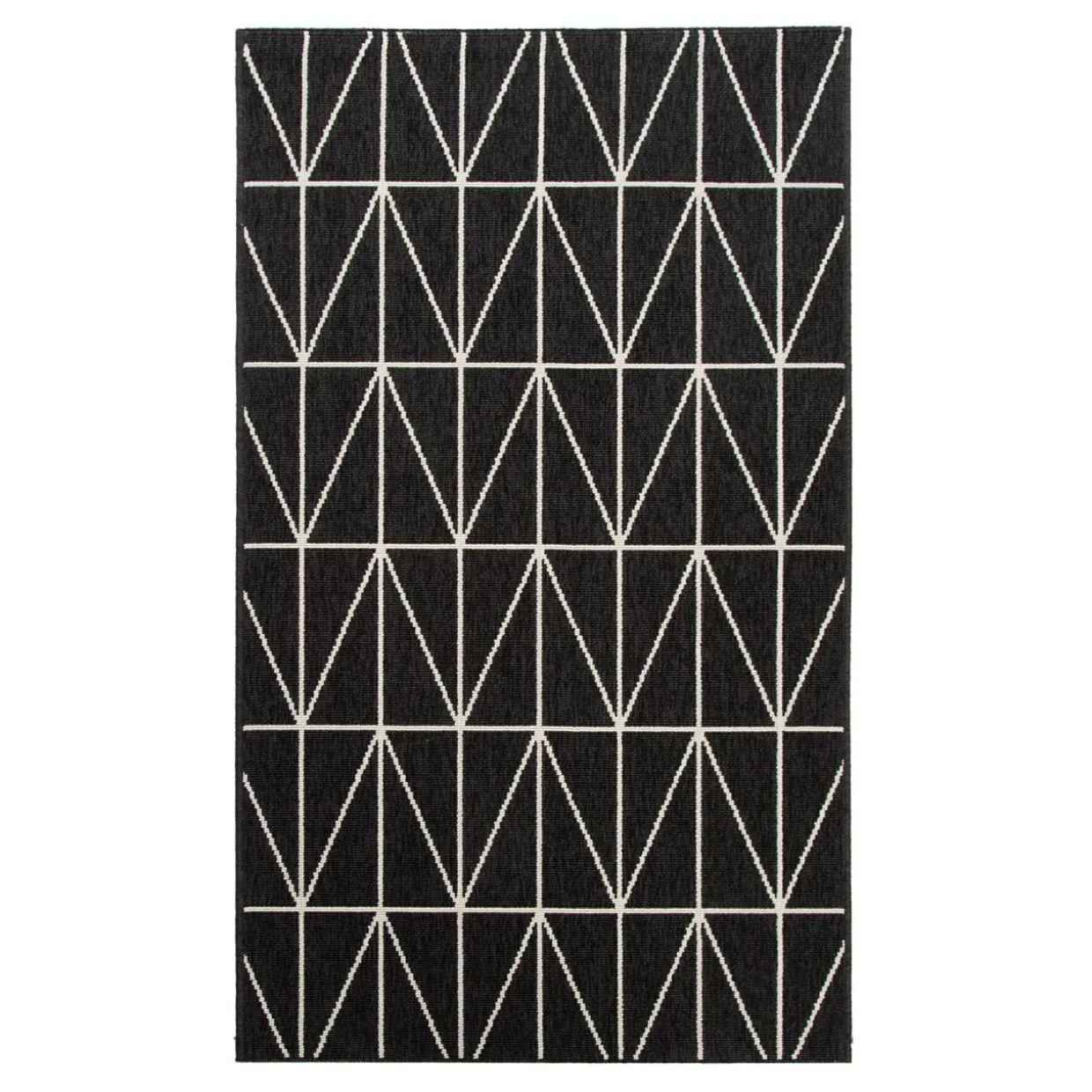 Dywan geometryczny do przedpokoju STIARNA 80x150 cm