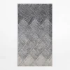 Dywan geometryczny KERY, szaro-kremowy, 80x150 cm