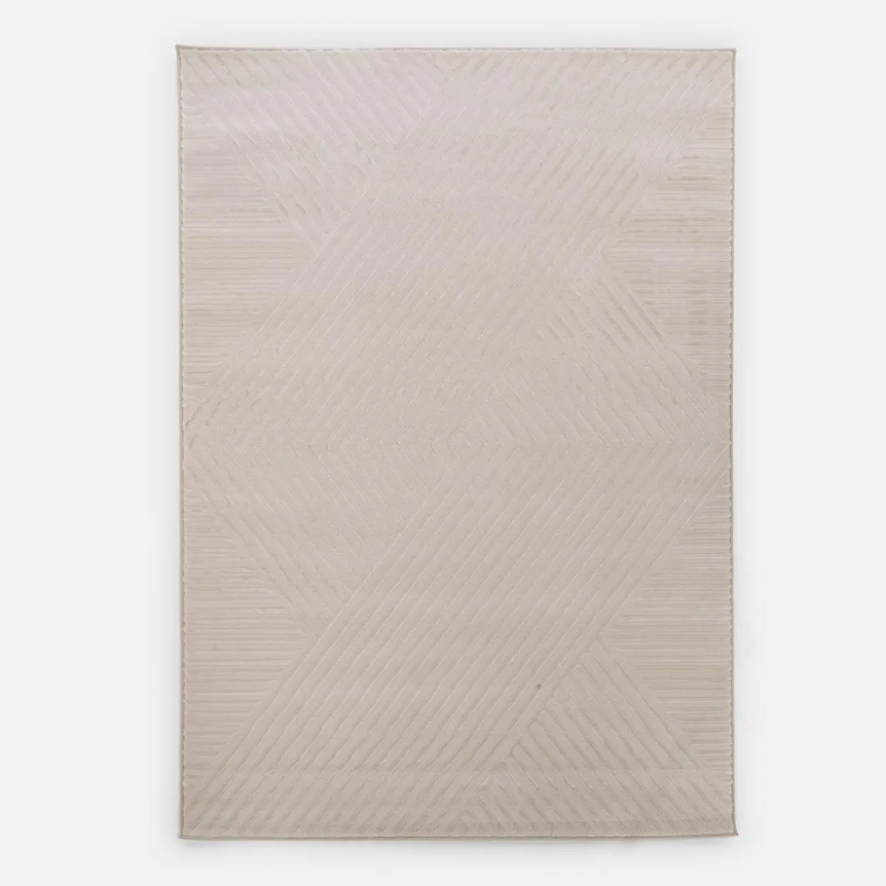 Dywan geometryczny kremowy SAHARA 200x290 cm
