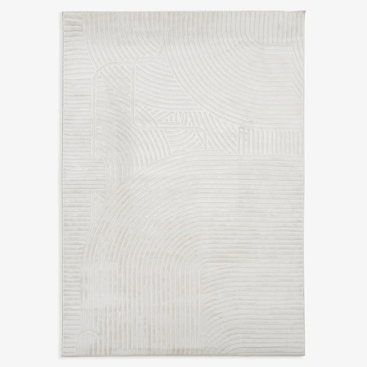 Dywan geometryczny kremowy MODICA 120x170 cm