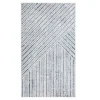 Dywan geometryczny niebieski PAULA 80x150 cm