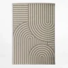 Dywan geometryczny szary PIATTO 120x170 cm