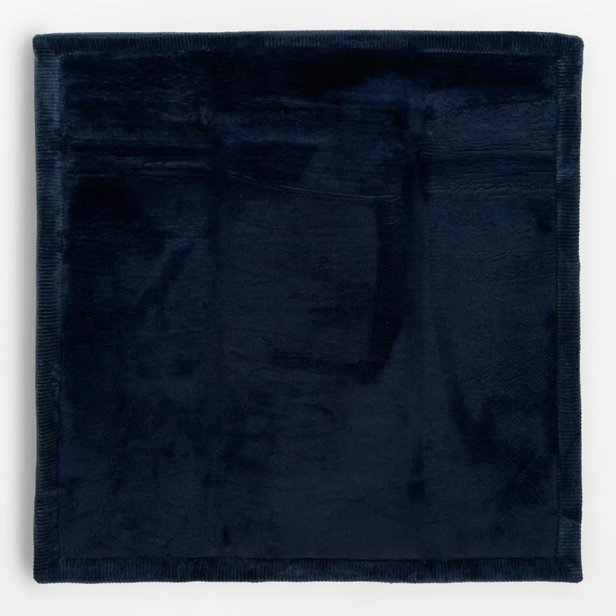 Dywan granatowy PUFFY SOFT 120x120 cm