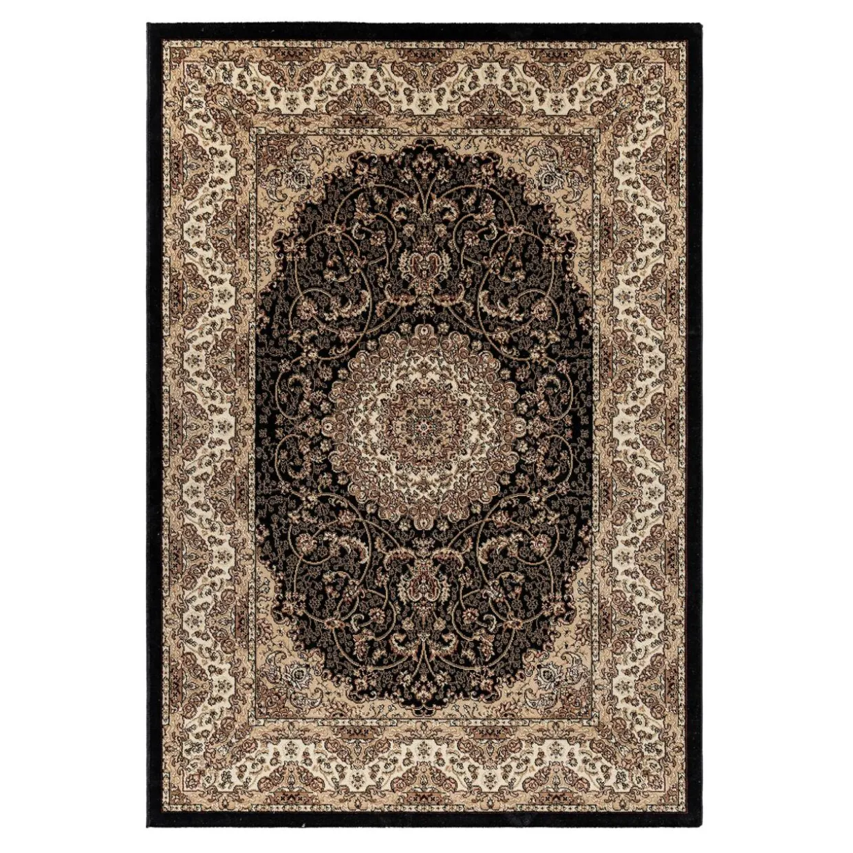 Dywan KASHMIR CZARNY 200x290 cm
