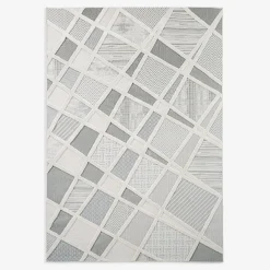 Dywan kremowo-szary MADERA 160x230 cm