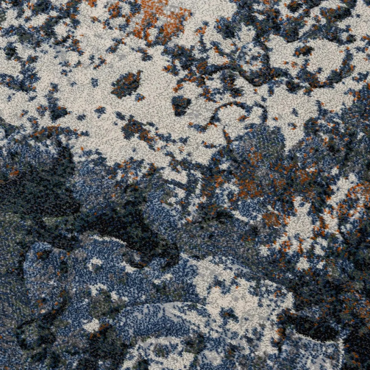 Dywan loftowy niebieski SORRENTO 200x290 cm