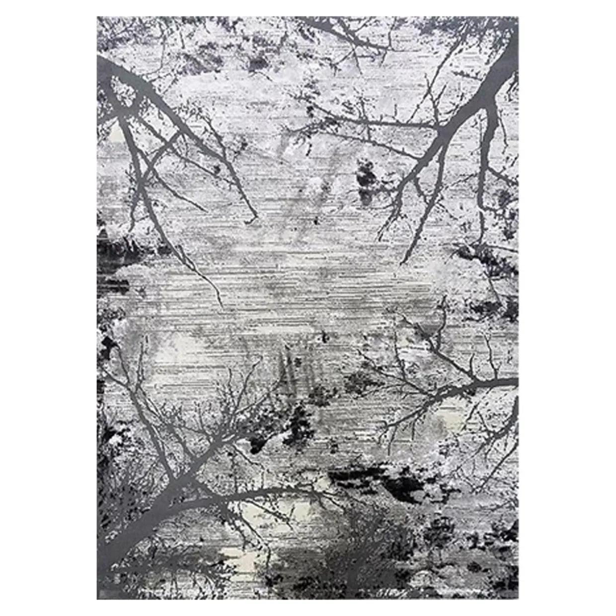 Dywan loftowy z motywem lasu ZARA 80x150 cm