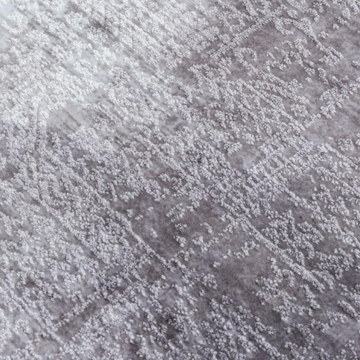 Dywan loftowy z połyskiem taupe STELLA 80x150 cm