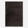 Dywan nowoczesny czarny DEUS 160x230 cm