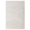 Dywan nowoczesny do salonu kremowy RIMINI 160x230 cm