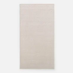 Dywan nowoczesny kremowy SAHARA 80x150 cm
