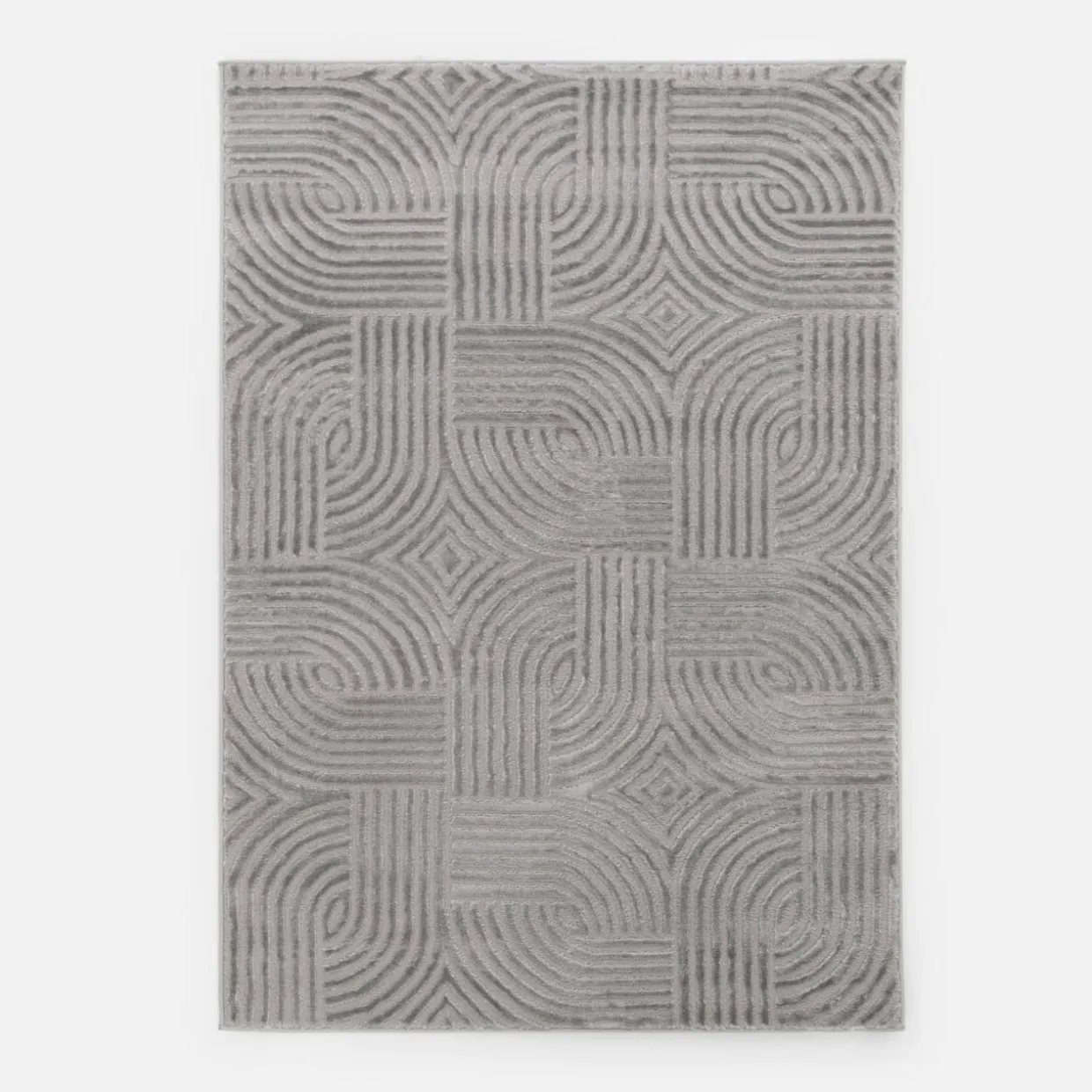 Dywan nowoczesny srebrny SAHARA 120x170 cm