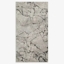 Dywan nowoczesny szary BRONTE 80x150 cm