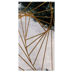 Dywan nowoczesny ze złotym wzorem BELLAGIO 80x150 cm