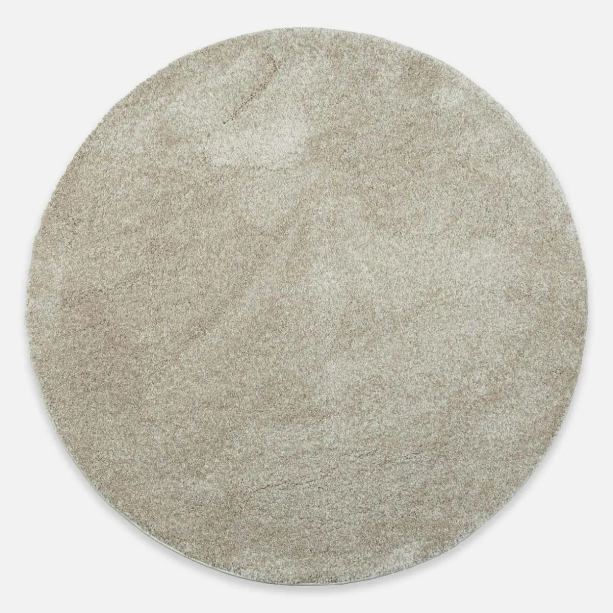 Dywan okrągły beżowy SHAPE 200 cm