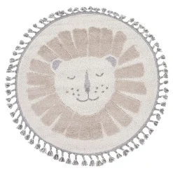 Dywan okrągły lew KINDER 120 cm