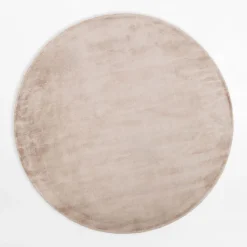 Dywan okrągły PEARL, beżowo-kremowy, 160 cm