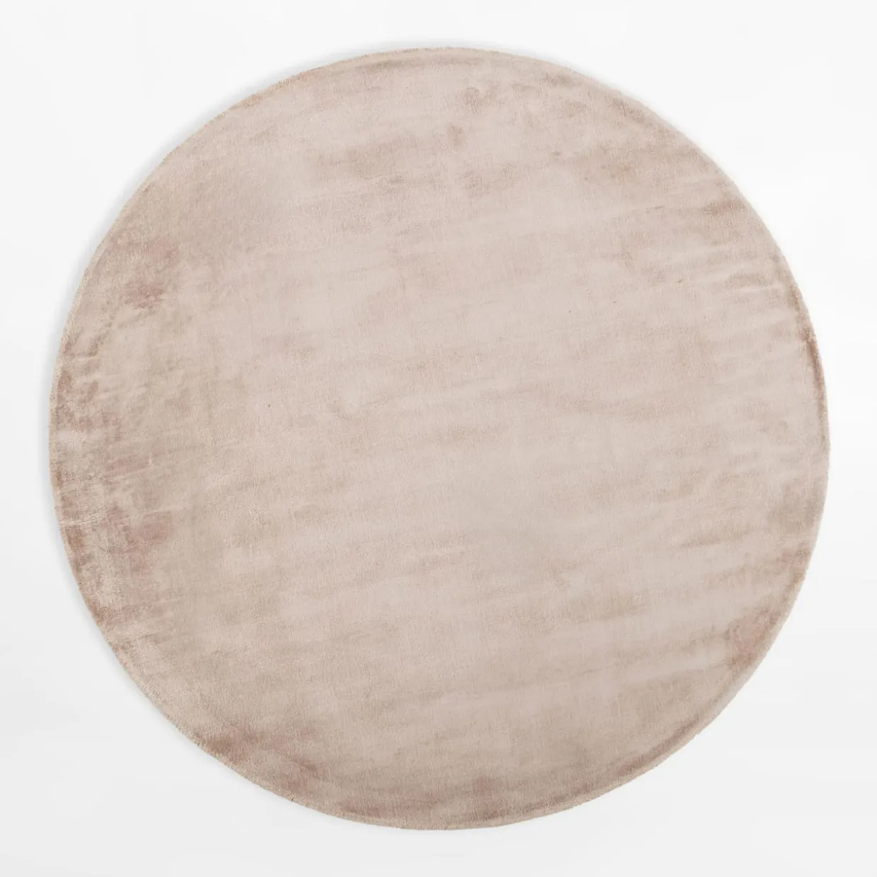 Dywan okrągły PEARL, beżowo-kremowy, 160 cm
