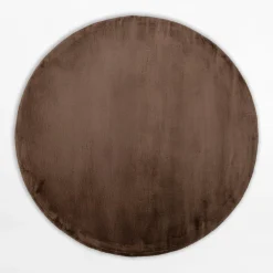 Dywan okrągły PEARL, brązowy, 160 cm