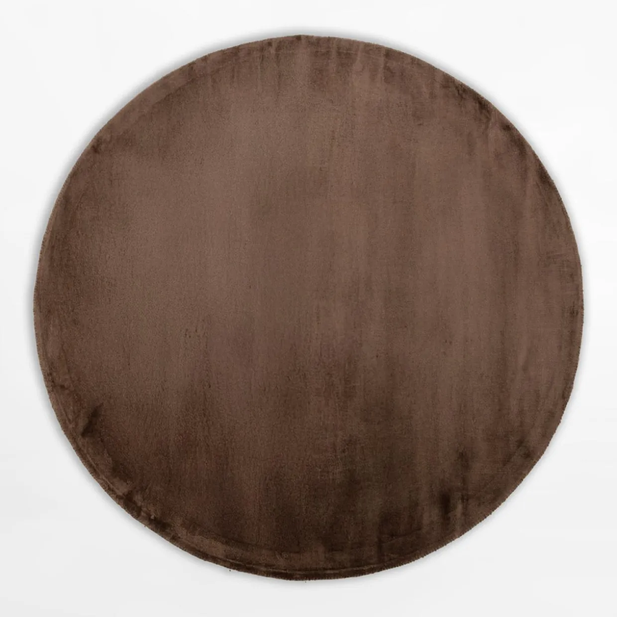 Dywan okrągły PEARL, brązowy, 160 cm