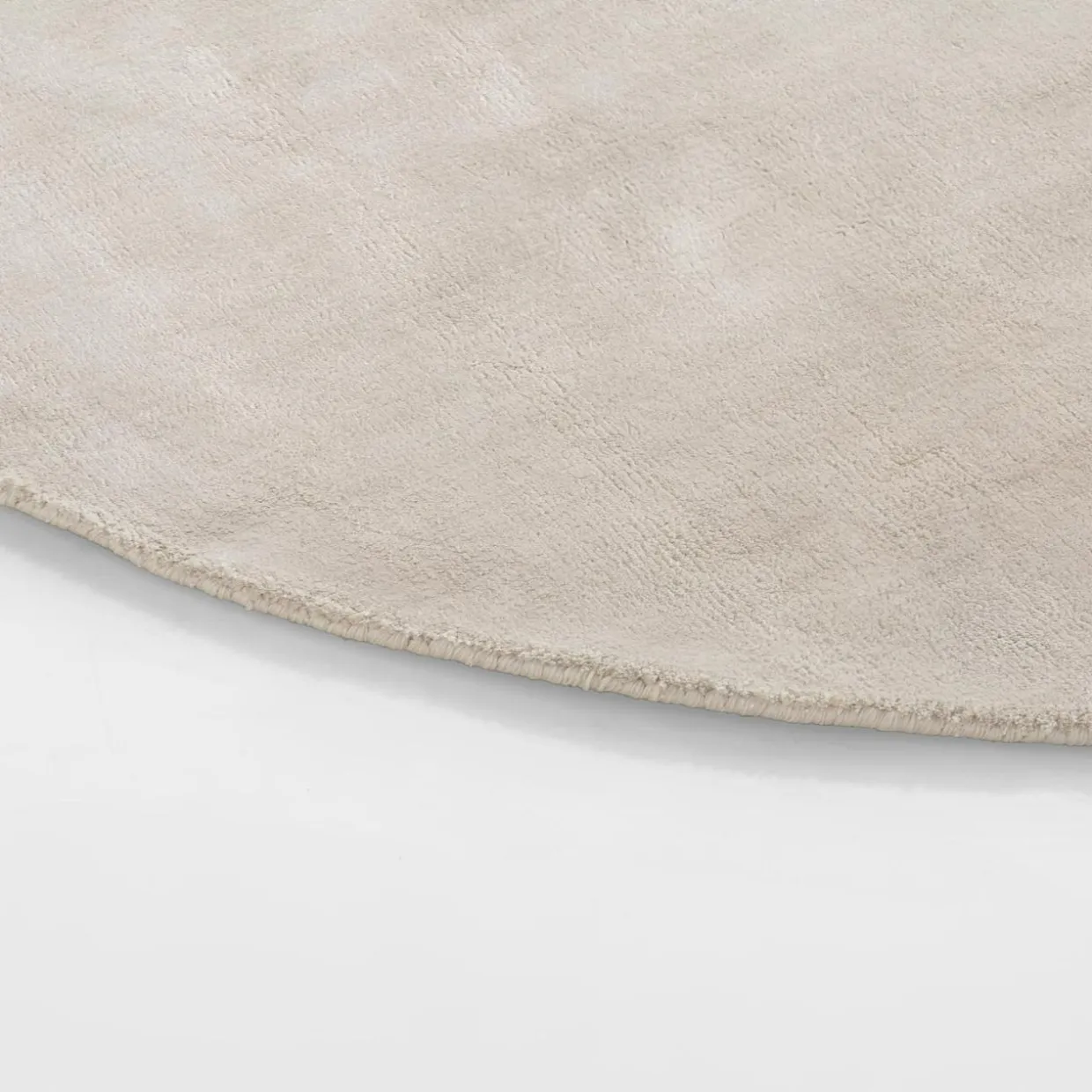 Dywan okrągły PEARL, kość słoniowa, 160 cm