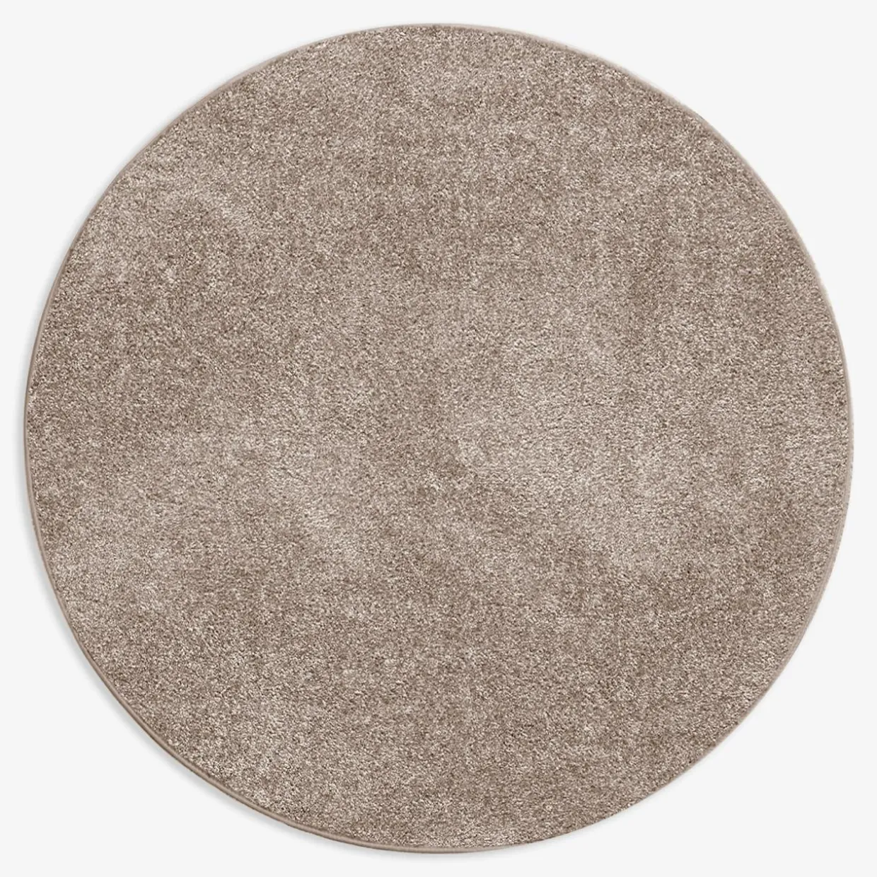 Dywan okrągły taupe CLEVER 130 cm