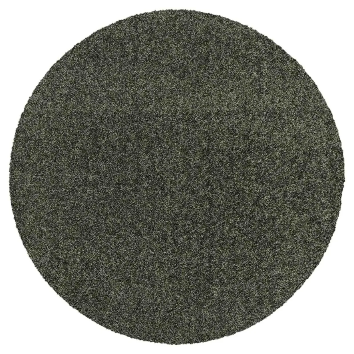 Dywan okrągły zielony LAVER 80 cm