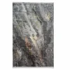 Dywan połyskujący z frędzlami złoty COSMIC 160x230 cm