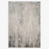Dywan przecierany szary BRONTE 120x170 cm