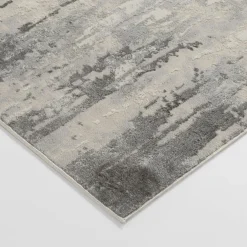 Dywan przecierany szary BRONTE 120x170 cm